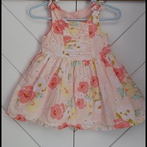 🌼12M Cherokee Flower Dress w/ bloomer